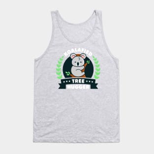 Koalafied Tree Hugger - Cute Koala Pun Tank Top